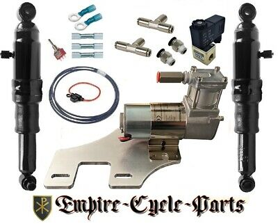 Harley Air Ride Kit For Bagger And Touring 1994-2021...with Compressor Mount