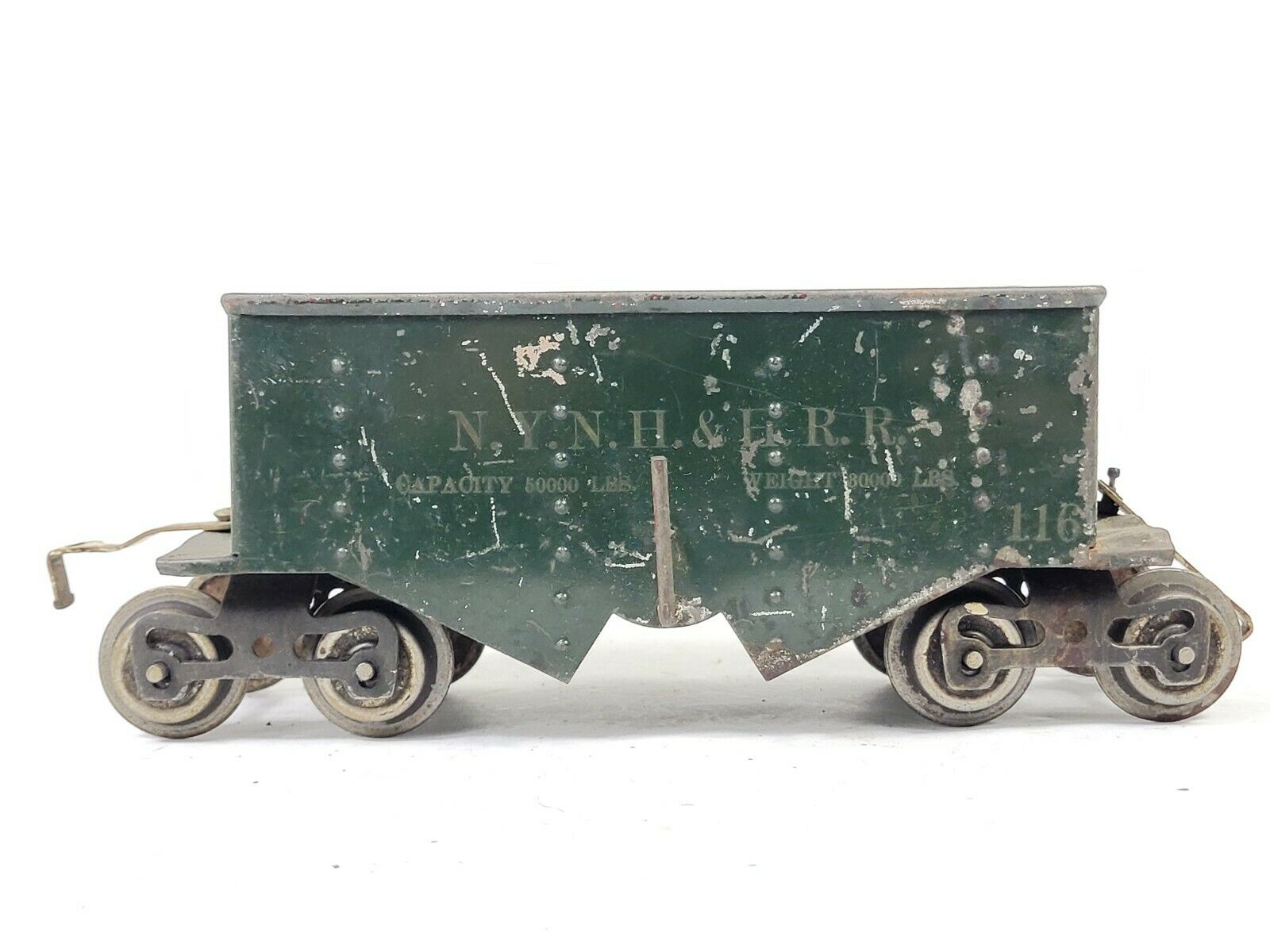 Lionel 116 Hopper Dump Car N.y.n.h & H R.r. Standard Gauge Original Look